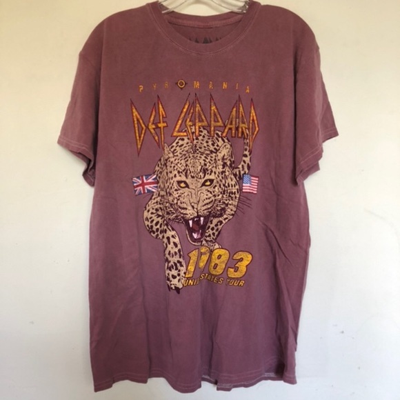 Def Leppard Pyromania T Shirt - Picture 2 of 2